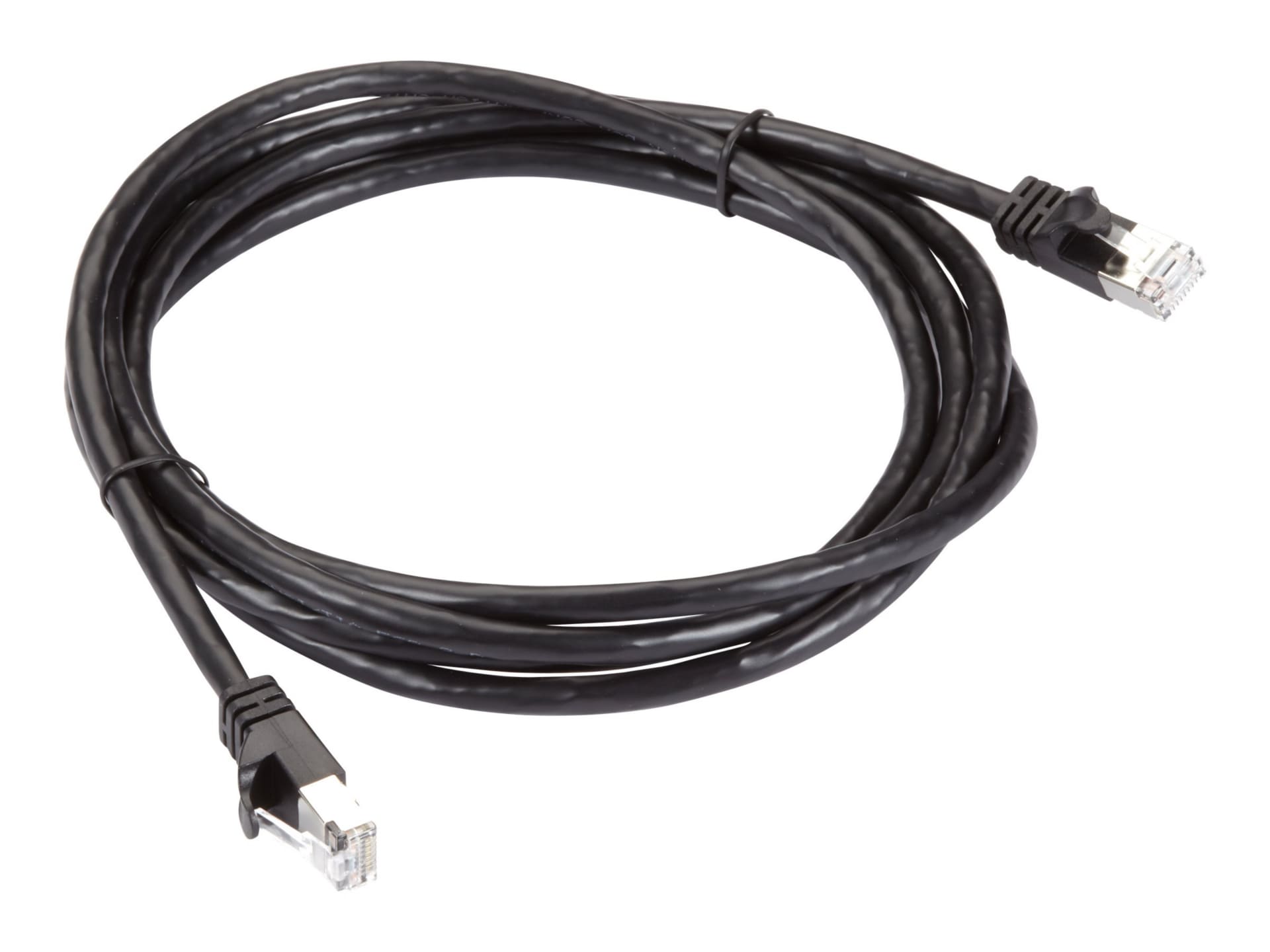 Black Box GigaTrue patch cable - 10 ft - black