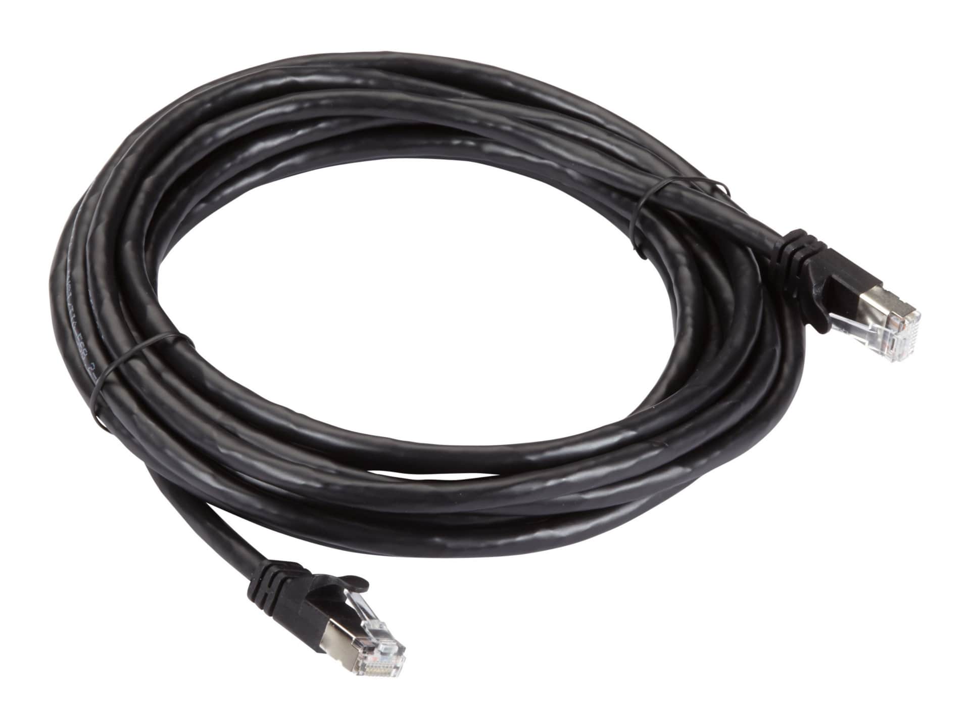 Black Box GigaTrue patch cable - 14 ft - black