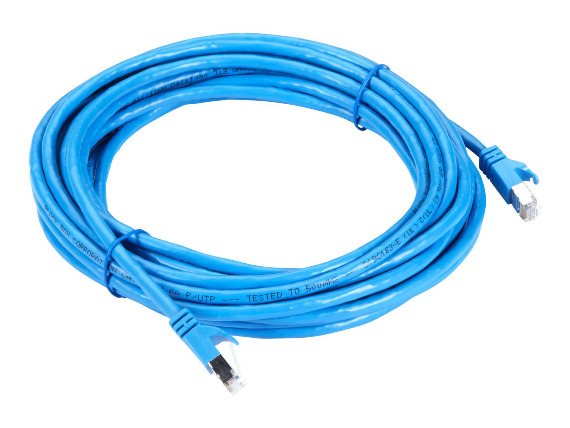 Black Box GigaTrue patch cable - 19.7 ft - blue