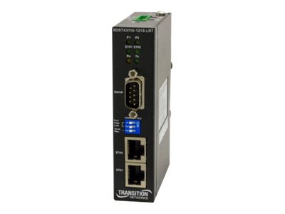 Transition Networks Hardened Slim Serial Device Server SDSTX3110-121S-LRT - device server