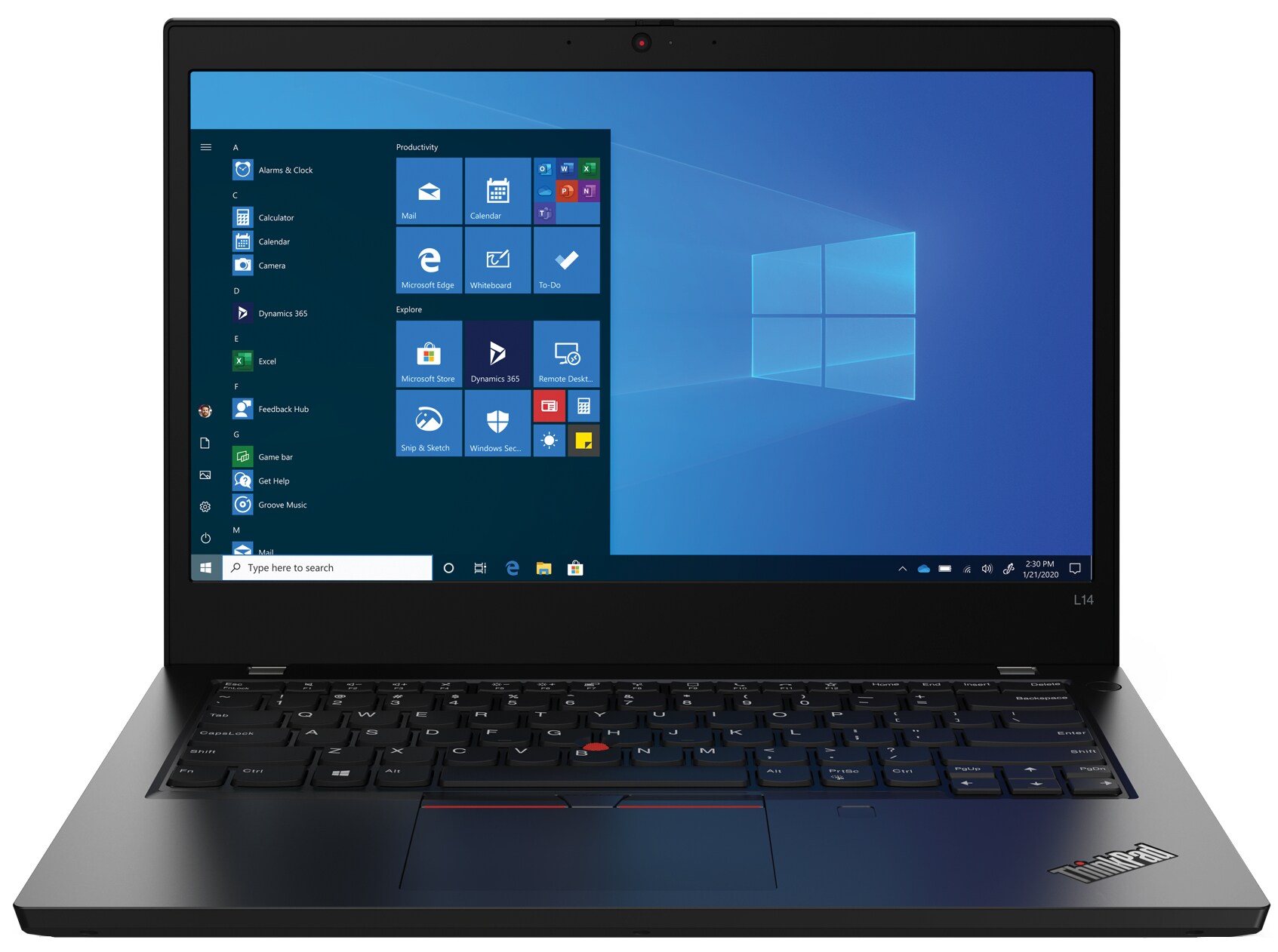 Lenovo ThinkPad L14 Gen 1 - 14" - Core i5 10210U - 8 GB RAM - 256 GB SSD -