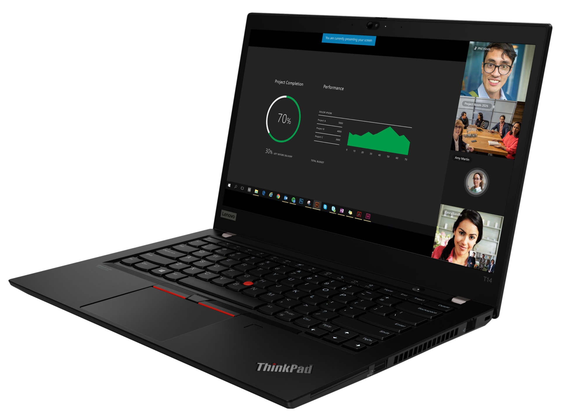 Lenovo ThinkPad T14 Gen 1  14  Core i7 10610U  vPro  16 GB RAM  