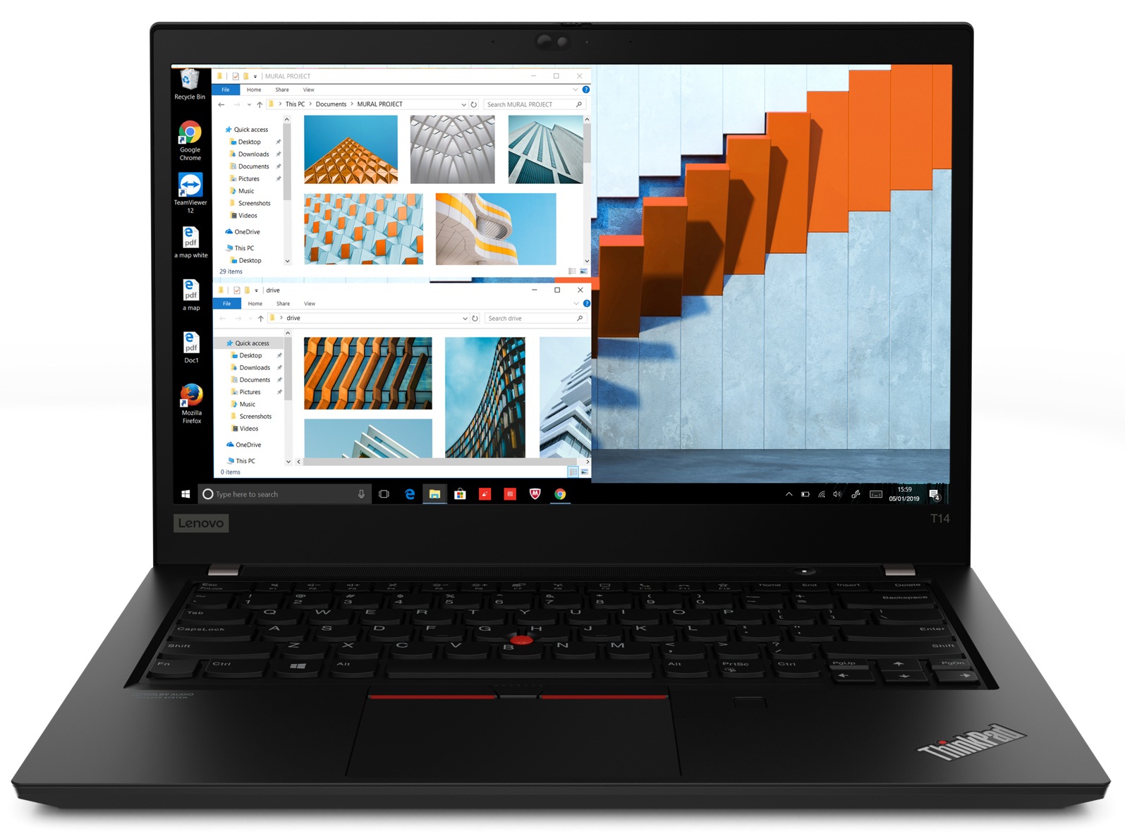 Lenovo ThinkPad T14 Gen 1 - 14" - Core i7 10610U - vPro - 8 GB RAM - 256 GB