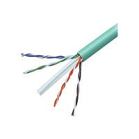Belkin Cat6 1000ft Orange Plenum Solid Bulk Cable, 4PR, 23 AWG, 1000'