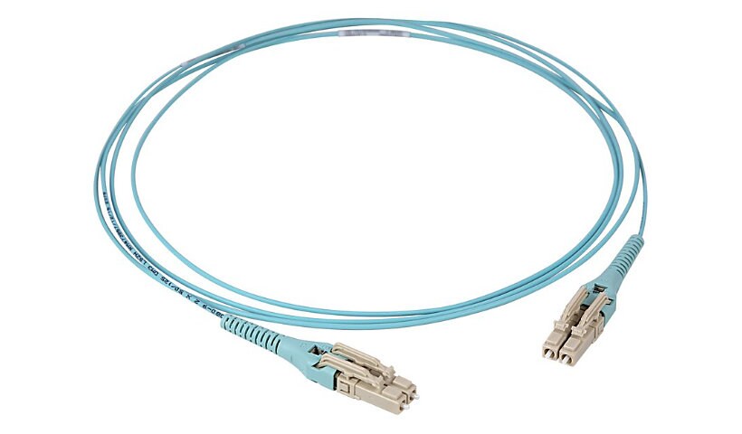 CommScope 2m LC to LC OM4 Multimode LSZH Fiber Optic Cable