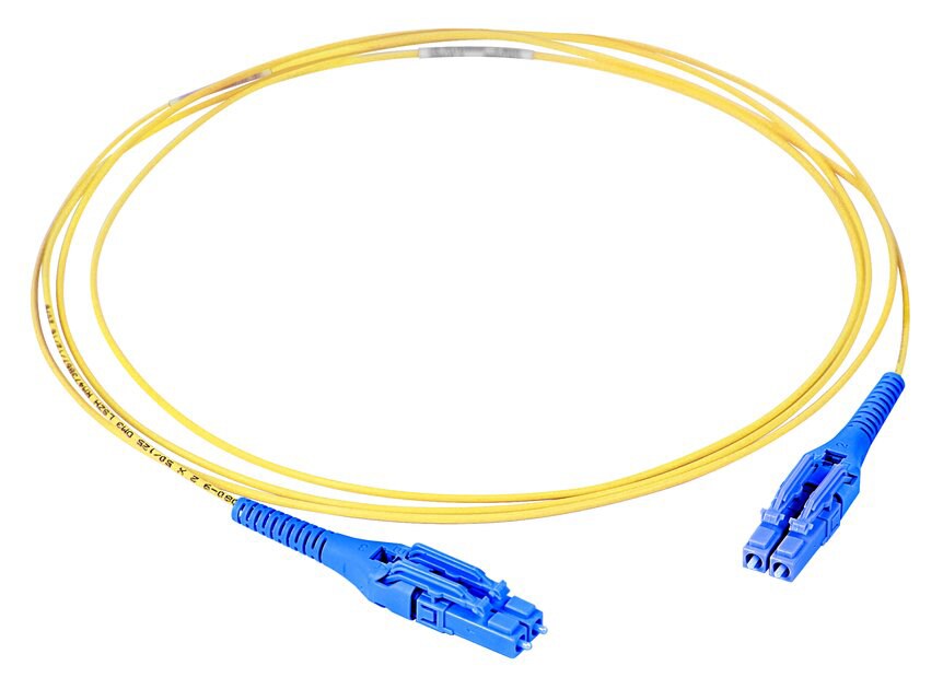 CommScope 2m LC to LC Singlemode LSZH Fiber Optic Cable - UFGLULU62 ...