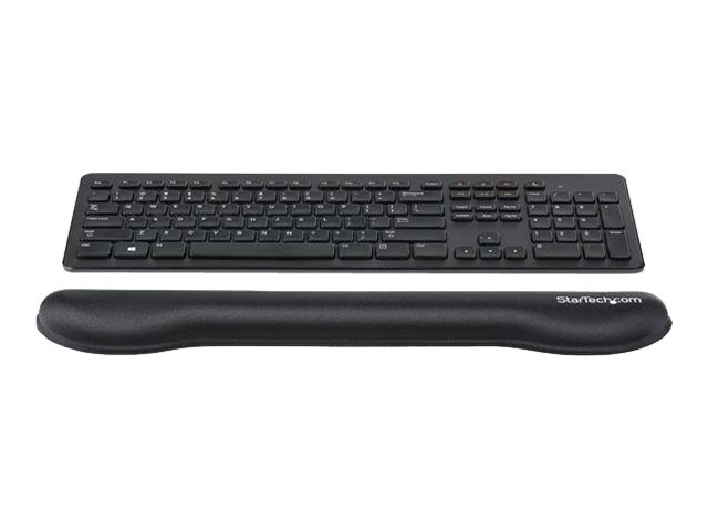 Thumbnail 2 of 14 for StarTech.com Foam Keyboard Wrist Rest, Ergonomic Wrist Support, Padded Keyboard Desk Cushion for Typing, Computer TAA