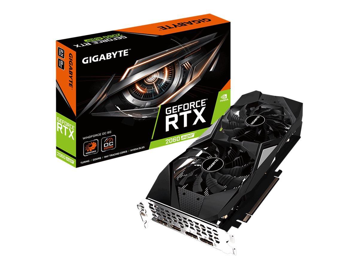 Gigabyte GeForce RTX 2060 SUPER WINDFORCE OC 8G - graphics card - GF RTX 20