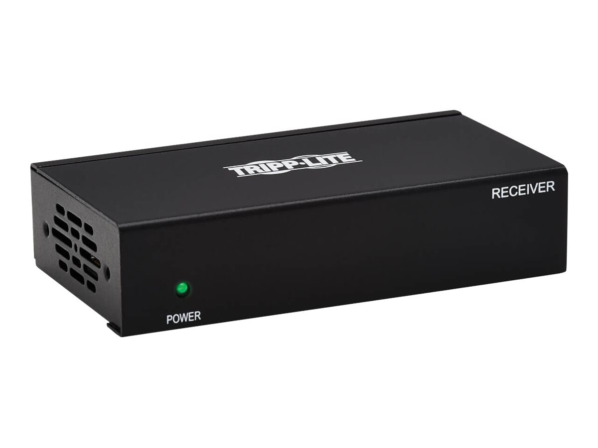 Tripp Lite 2-Port HDMI over Cat6 Active Remote Receiver for Video/Audio,4K 60 Hz,HDR,PoC,125 ft.,TAA