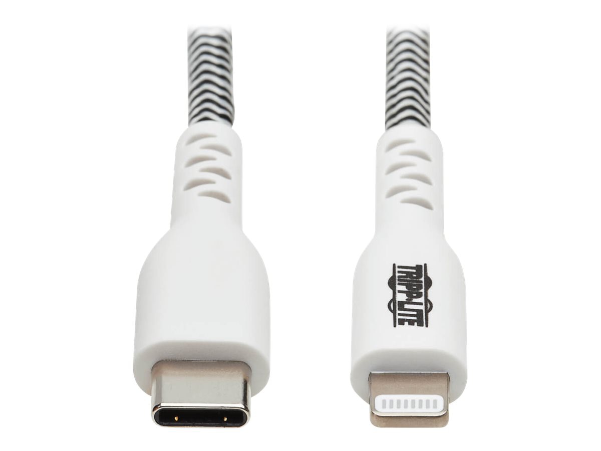 Pro AV/IT Lightning Male to USB-C Male Cable Black 3ft