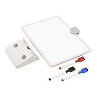 Tripp Lite Magnetic Dry-Erase Whiteboard with Stand, 3 Markers White Frame