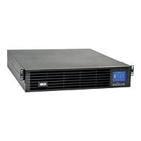Tripp Lite 208/230V 3000VA 2700W Double-Conversion UPS - 10 Outlets, Extended Run, WEBCARDLX, LCD, USB, DB9, 2U - UPS -