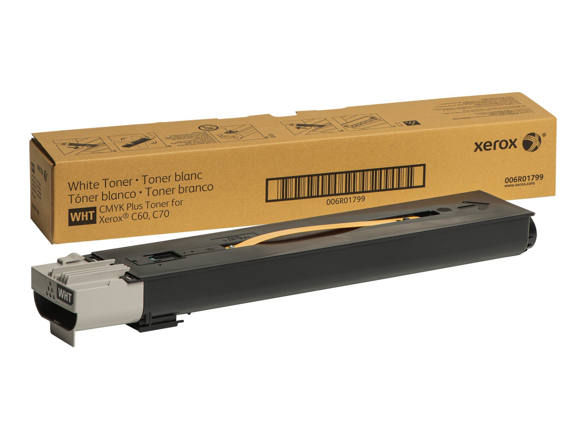 Xerox - white - original - toner cartridge
