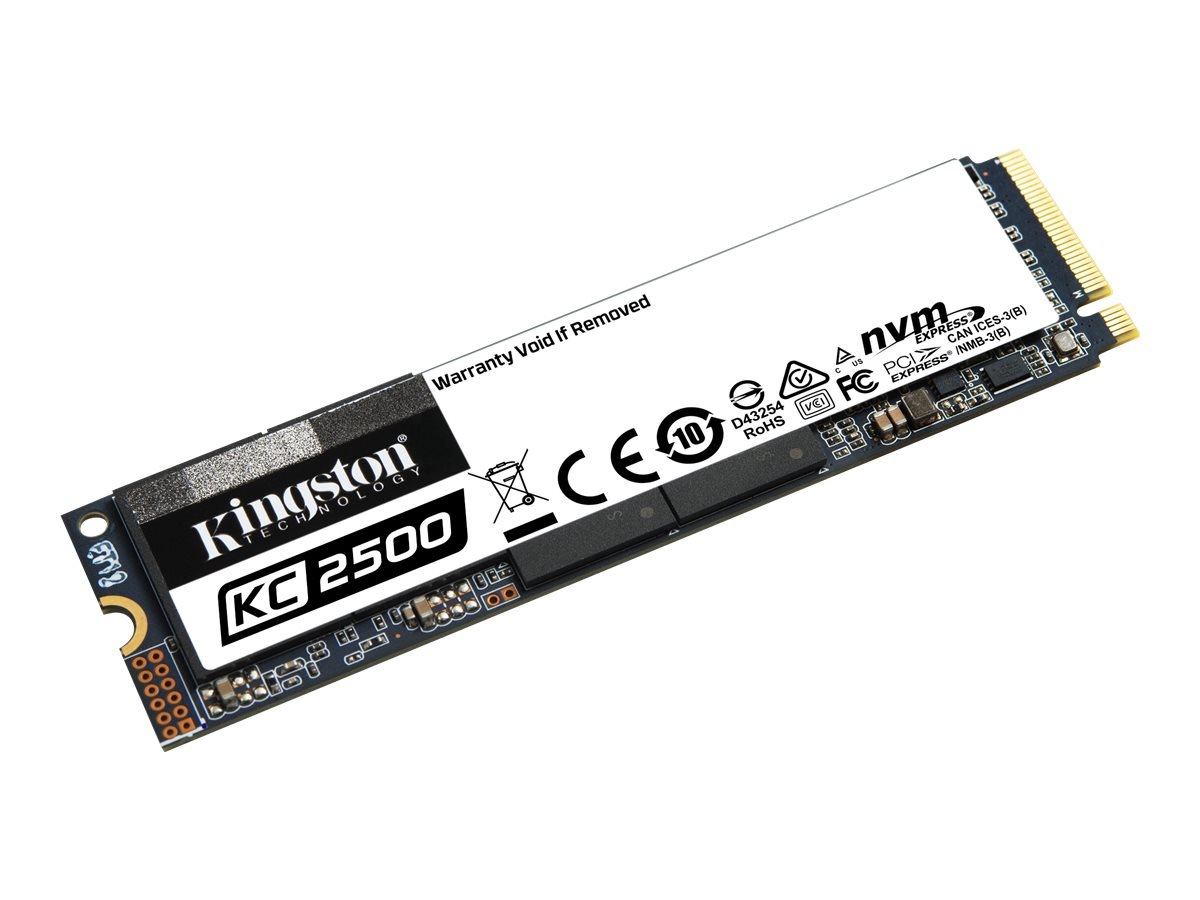 Kingston KC2500 - SSD - 1 TB - PCIe 3.0 x4 (NVMe)