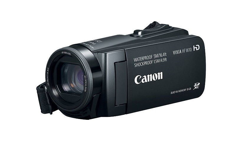 Canon VIXIA HF W10 - camcorder - storage: flash card