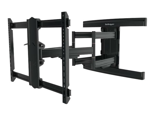 StarTech.com TV Wall Mount supports up to 100" VESA Displays - Low Profile Full Motion Large TV Wall Mount - Heavy Duty