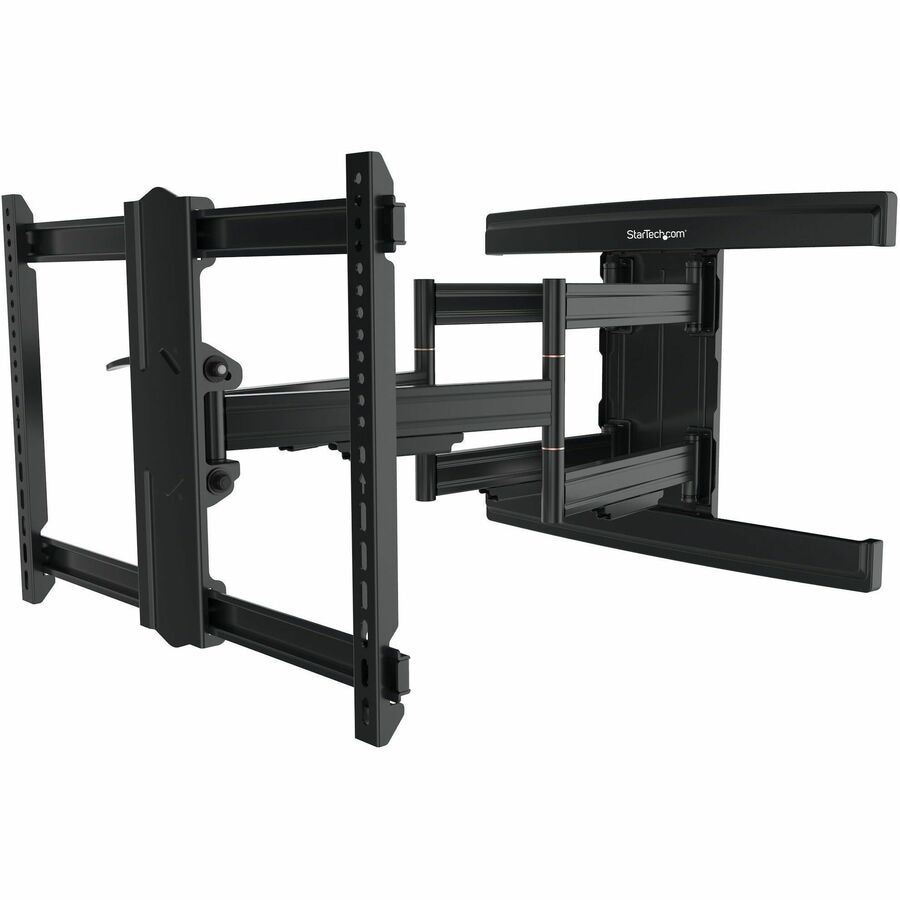 StarTech.com TV Wall Mount supports up to 100" VESA Displays - Low Profile Full Motion Large TV Wall Mount - Heavy Duty