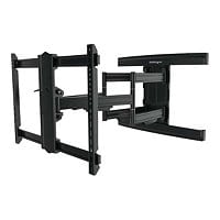 StarTech.com TV Wall Mount supports up to 100" VESA Displays - Low Profile Full Motion Large TV Wall Mount - Heavy Duty