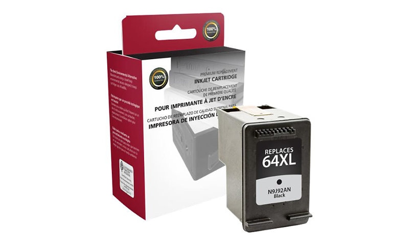 Clover Imaging Group - High Yield - black - remanufactured - ink cartridge