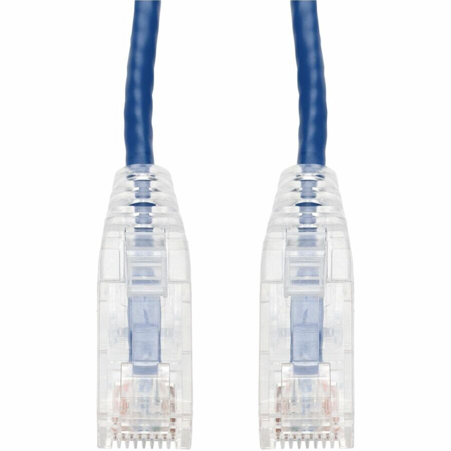 Proline 2ft RJ-45 (M)/RJ-45 (M) Straight Blue Cat6 Slim UTP PVC Patch Cable