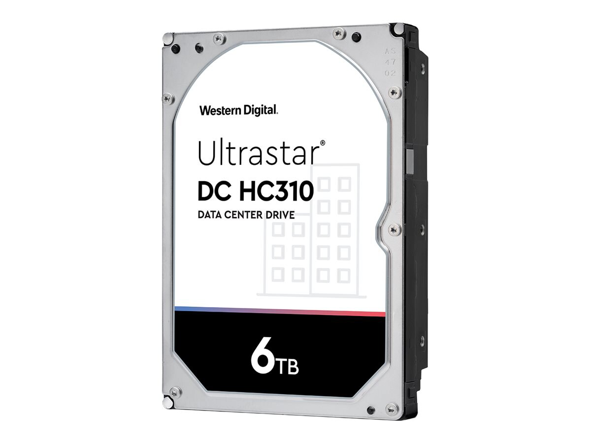 WD Ultrastar DC HC310 HUS726T6TAL4201 - hard drive - 6 TB - SAS 12Gb/s