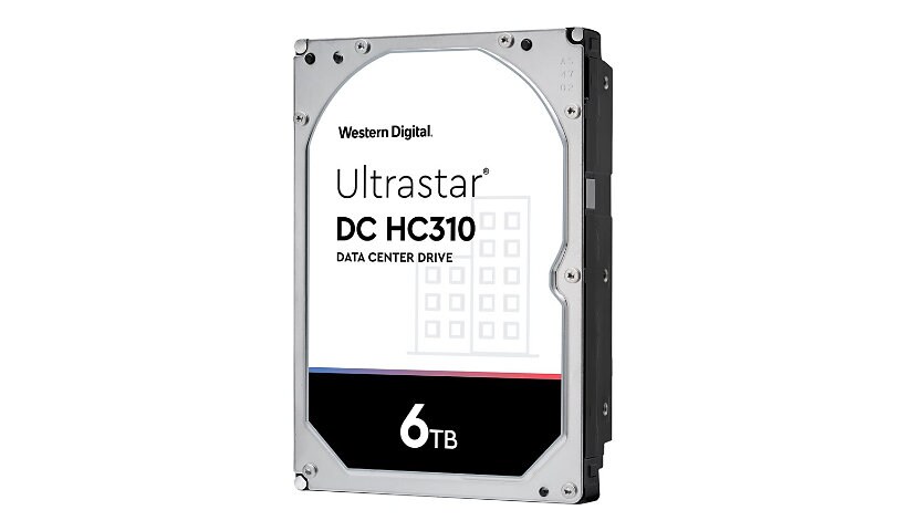 WD Ultrastar DC HC310 HUS726T6TAL4201 - hard drive - 6 TB - SAS 12Gb/s