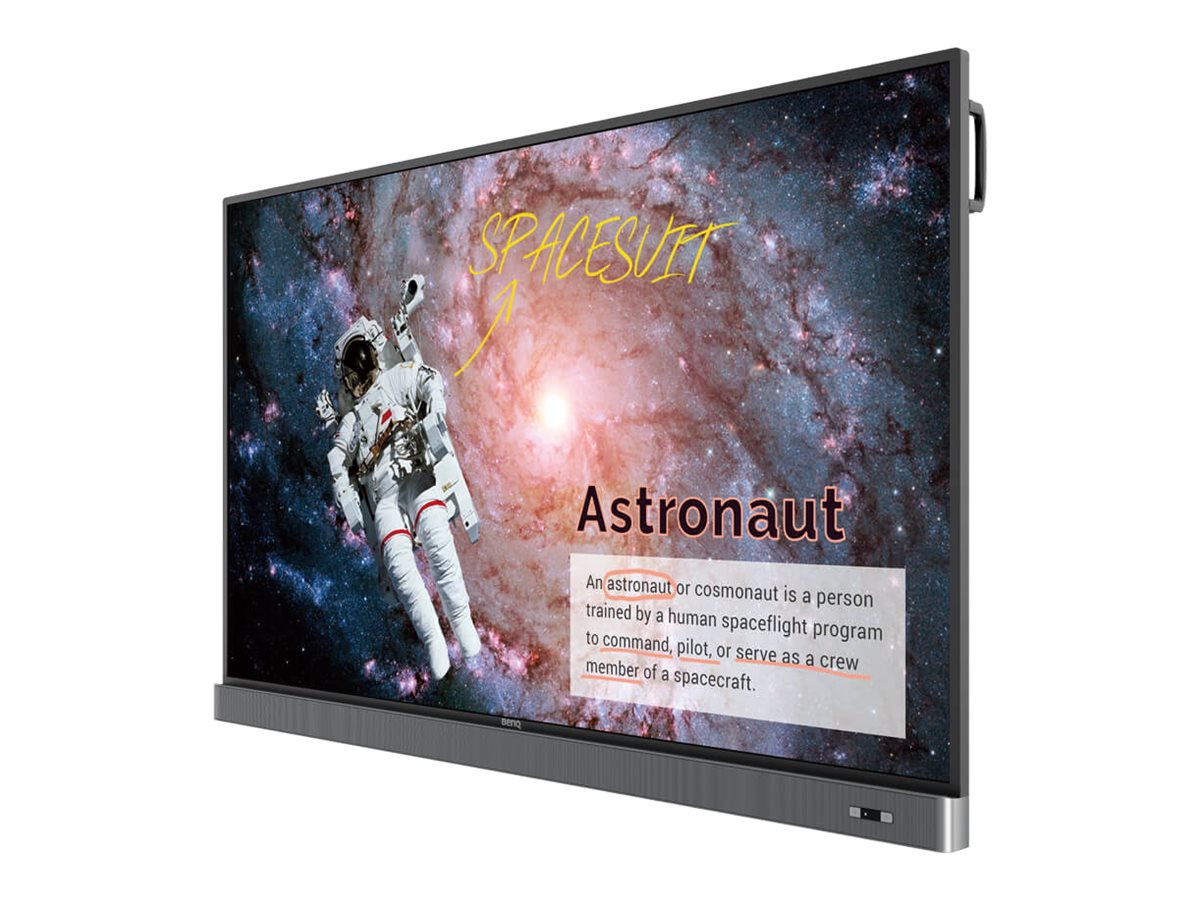 BenQ RM7502K 75" LED-backlit LCD display - 4K - for interactive communication
