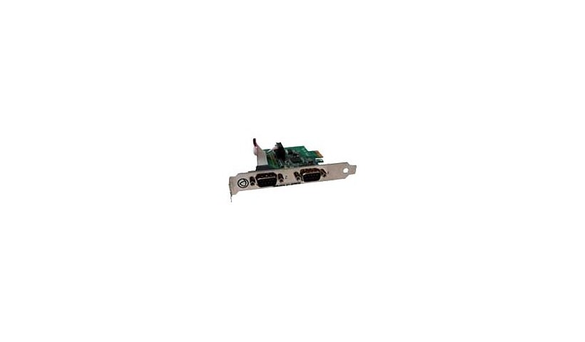 Perle SPEED2 LE Express - serial adapter - PCIe - RS-232 x 2