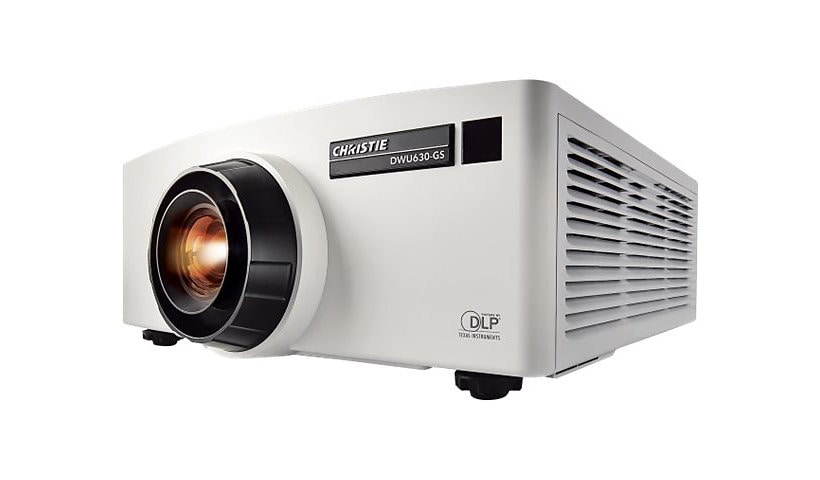 Christie GS Series DWU630-GS - DLP projector - no lens - 3D - white - TAA C
