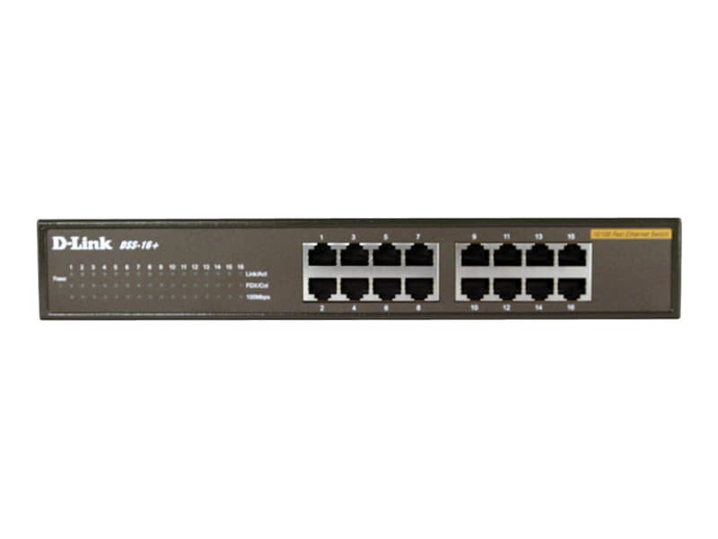 D-Link DSS 16 Plus - switch - 16 ports
