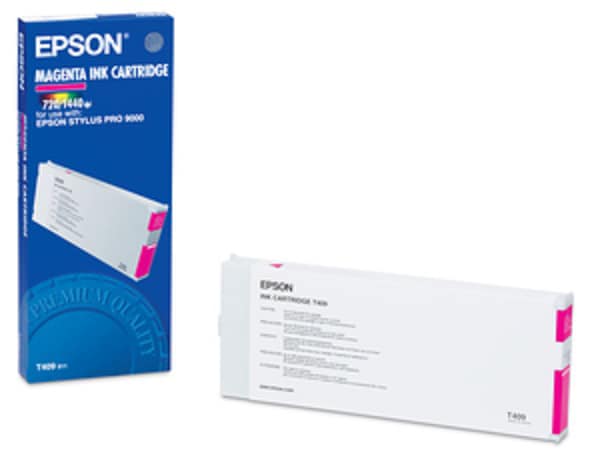 Epson T41N - magenta - original - ink cartridge