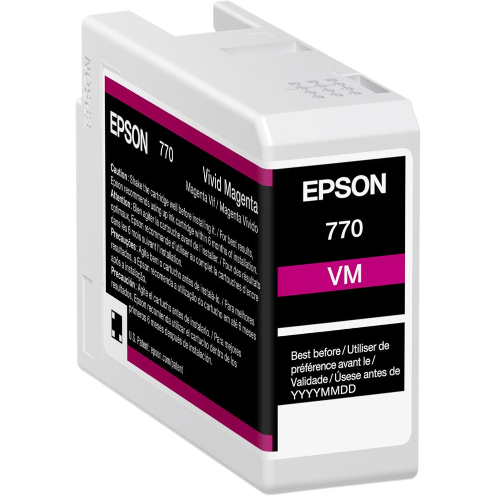Epson 770 UltraChrome PRO10 Ink Cartridge - Vivid Magenta