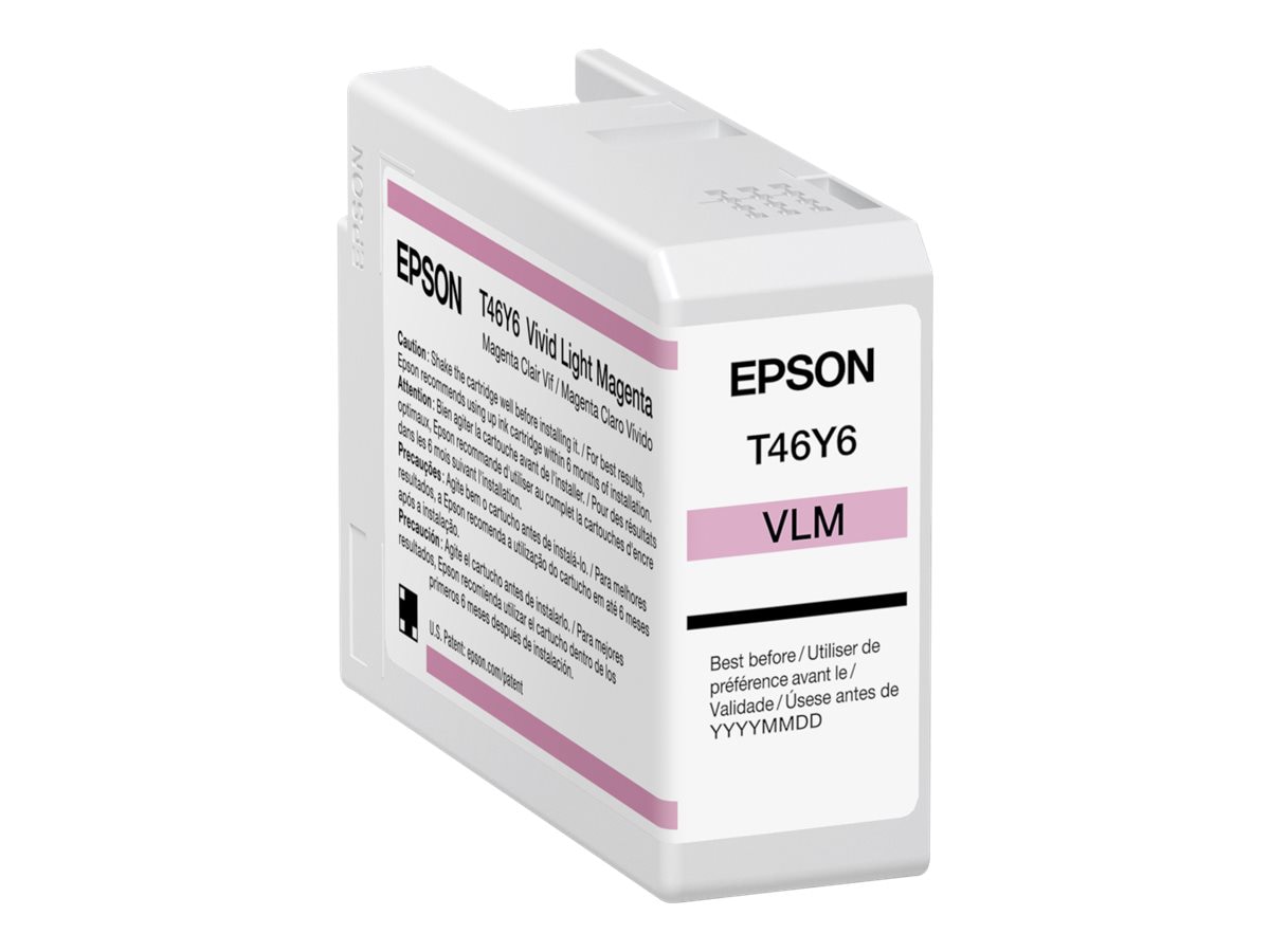 Epson T46Y - light magenta - original - ink cartridge