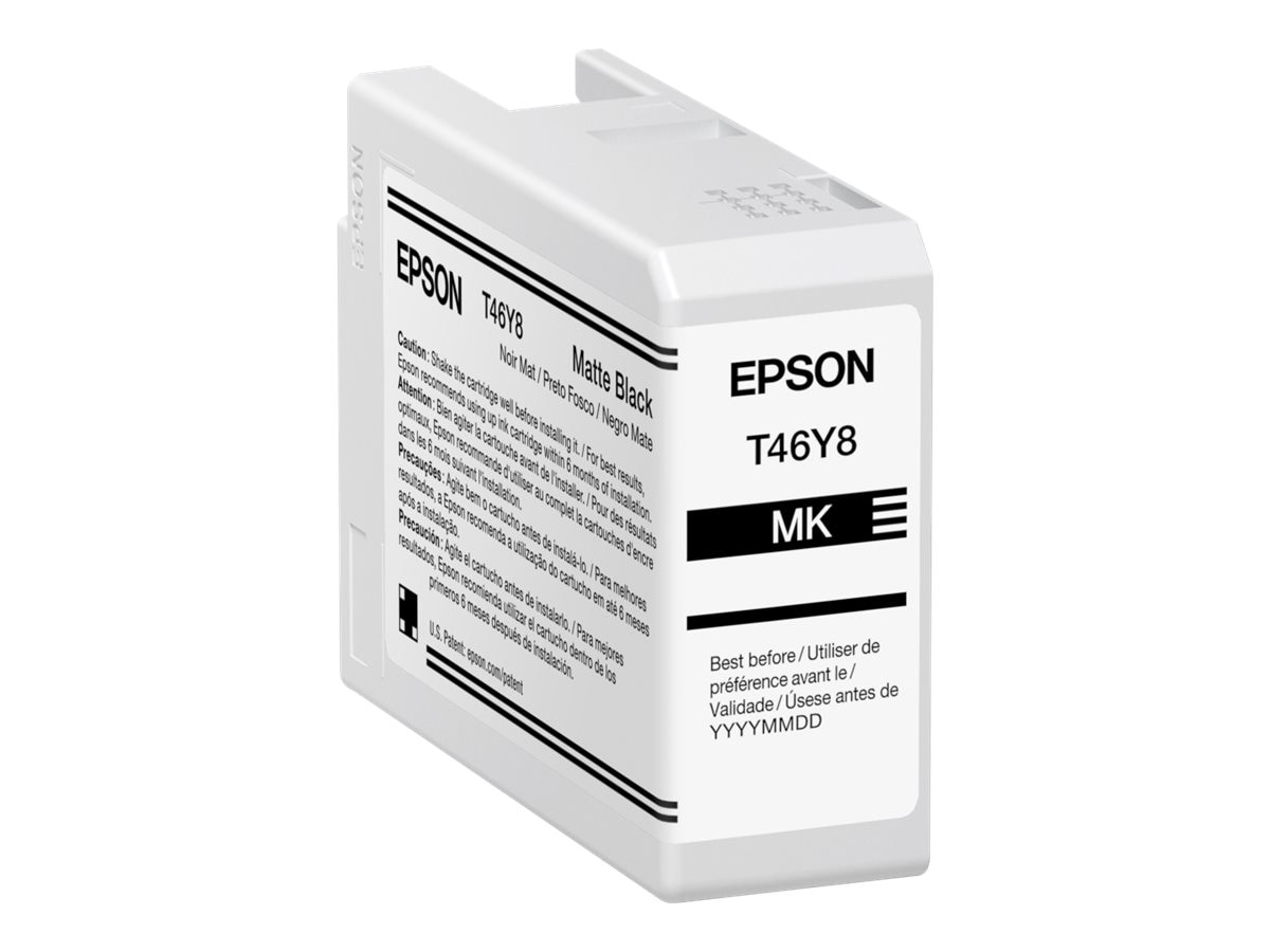 Epson T46Y - matte black - original - ink cartridge