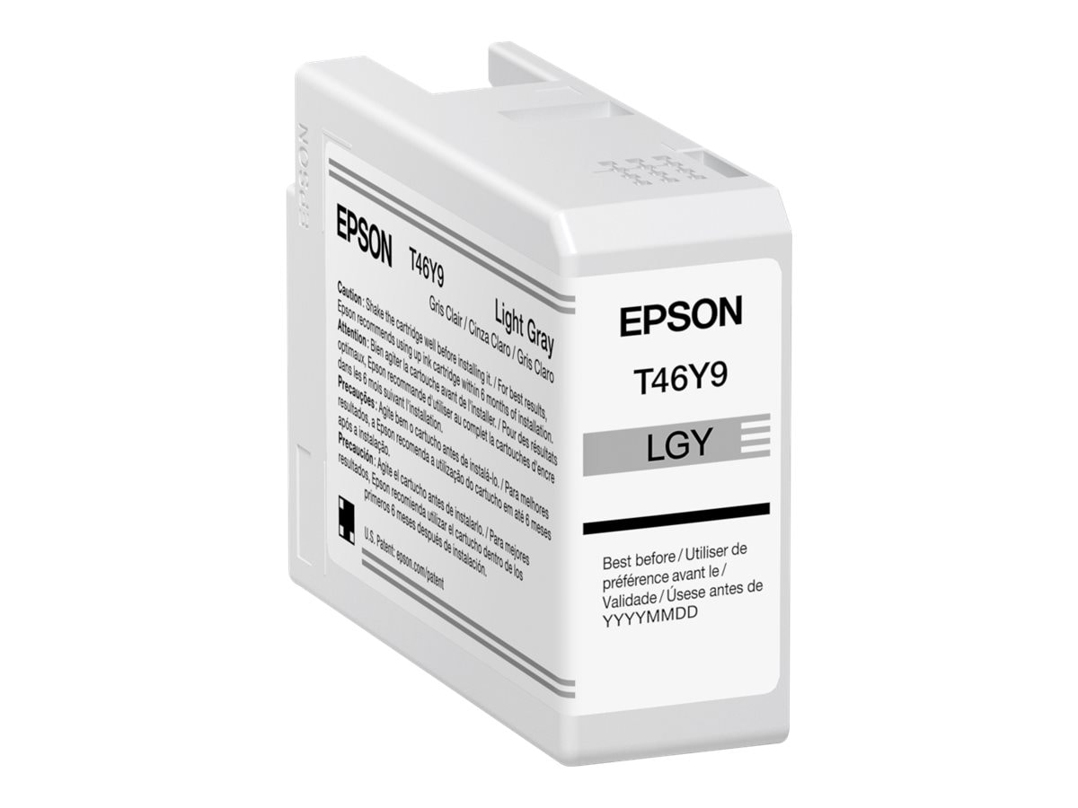 Epson T46Y - light gray - original - ink cartridge