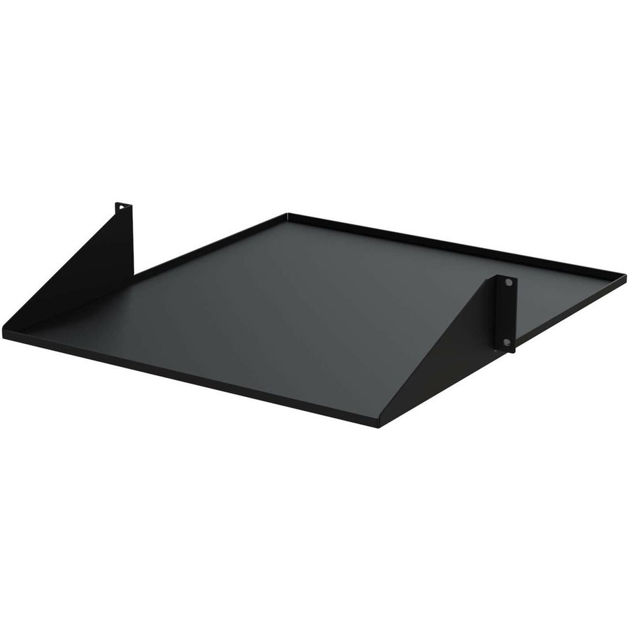 StarTech.com 2U 19" 2-Post Network Rack Shelf 20" Deep Center Mount Cantilever Tray 75lb Cap