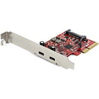 StarTech.com 2-port 10Gbps USB C PCIe Card - USB 3.1 Gen 2 Type-C PCI Express Host Controller Card