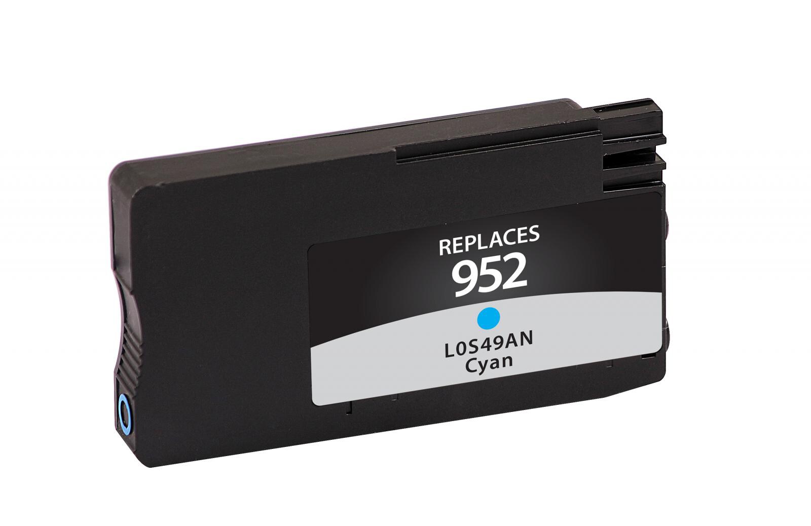 Clover Remanufactured Ink Cartridge for L0S49AN - Cyan