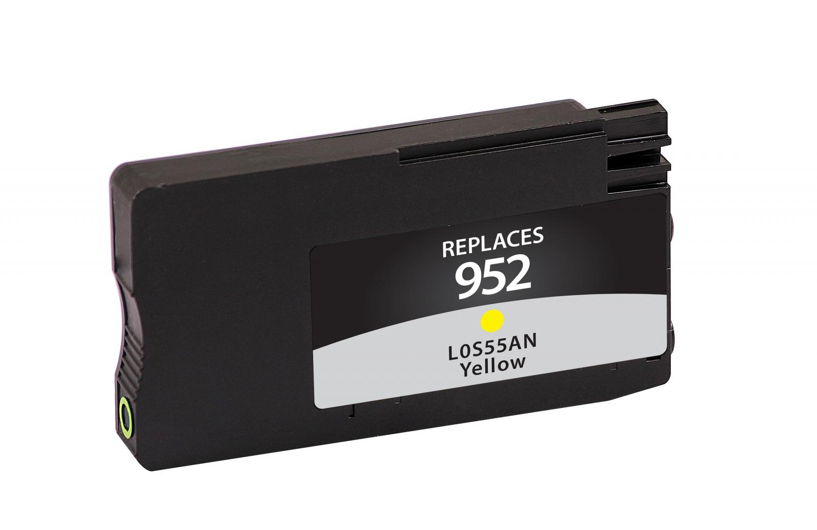 Clover Remanufactured Ink Cartridge for L0S55AN - Yellow