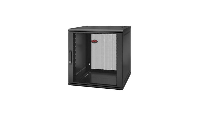APC by Schneider Electric NetShelter WX 12U Single Hinged Wall-mount Enclosure 600mm Deep
