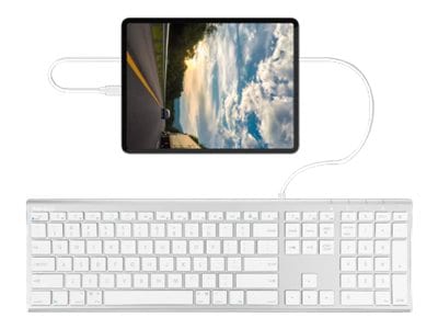 Macally Ultra Slim - keyboard - aluminum Input Device