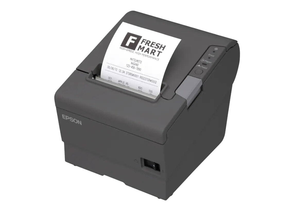 Epson TM-88V Thermal Receipt Printer - Dark Gray