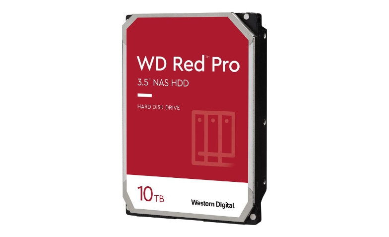 WD Red Pro WD102KFBX - hard drive - 10 TB - SATA 6Gb/s - WD102KFBX -  Internal Hard Drives 