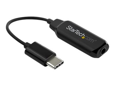 StarTech.com USB C to 3.5mm Audio Adapter USB Type C to Headphone Jack DAC