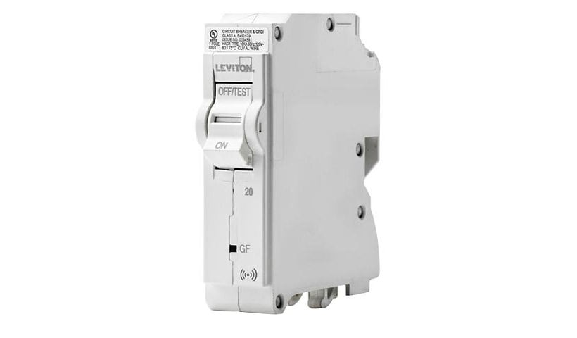 Leviton 1-Pole 20A Smart GFCI Hydraulic Magnetic Branch Circuit Breaker