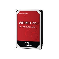 WD Red Pro NAS Hard Drive WD102KFBX - hard drive - 10 TB - SATA 6Gb/s