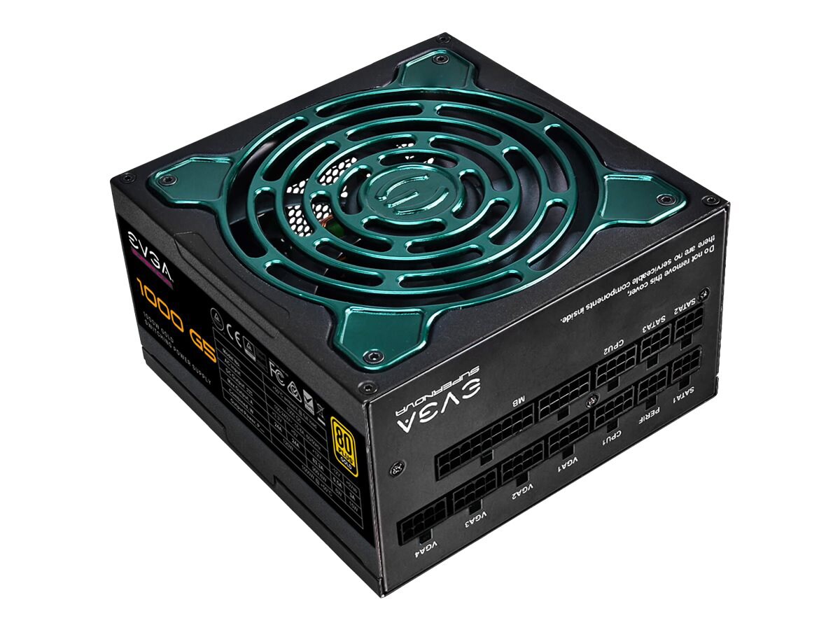 EVGA SuperNOVA 1000 G5 - power supply - 1000 Watt - 220-G5-1000-X1 - Power  Supplies 