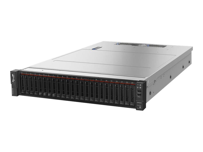 Lenovo ThinkSystem SR650 - rack-mountable - Xeon Silver 4208 2.1 GHz - 16 GB - no HDD