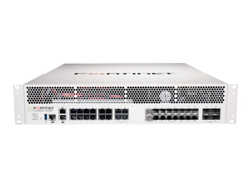 Fortinet FortiGate 3300E - UTM Bundle - security appliance - with 5 years F