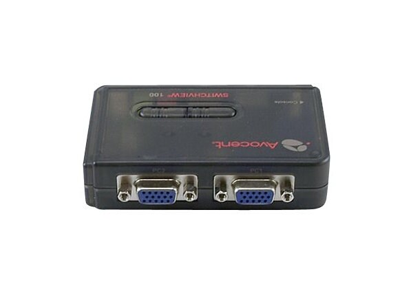 Avocent SwitchView KVM switch - 2 ports